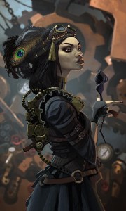 Lady Steam by Ian McQue