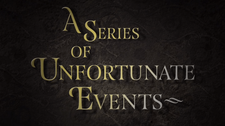 A Series of Unfortunate Events title card