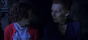 Helena and Emily in the dungeon in A Christmas Prince Royal Baby