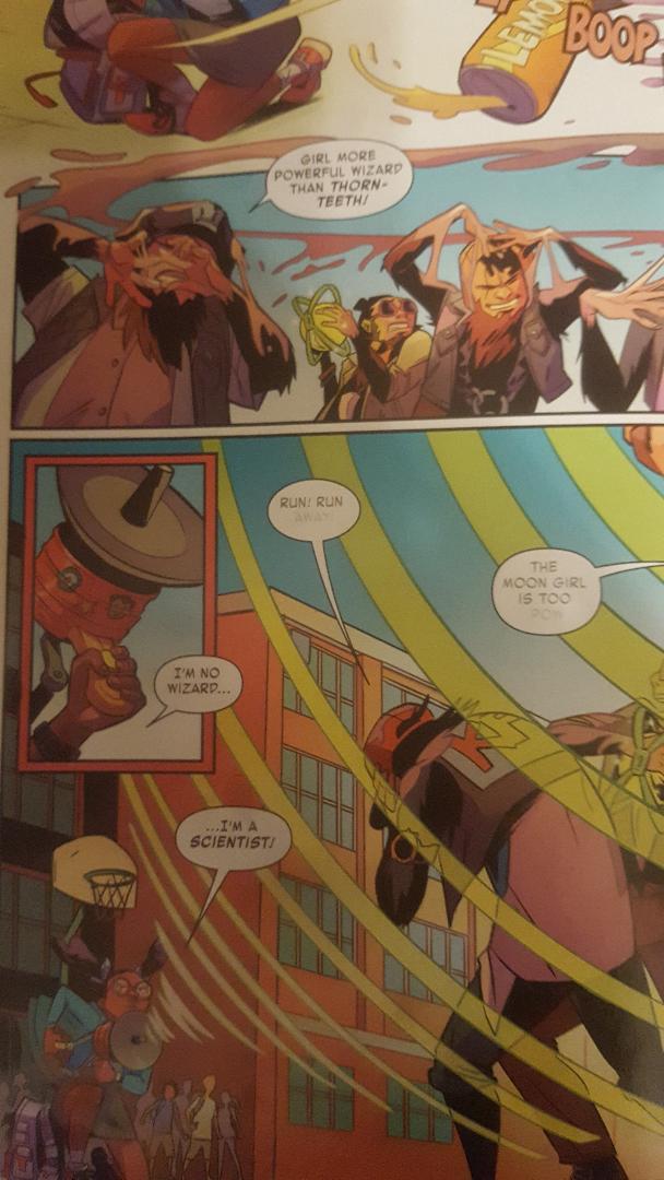 Moon Girl and Devil Dinosaur Issue VI excerpt